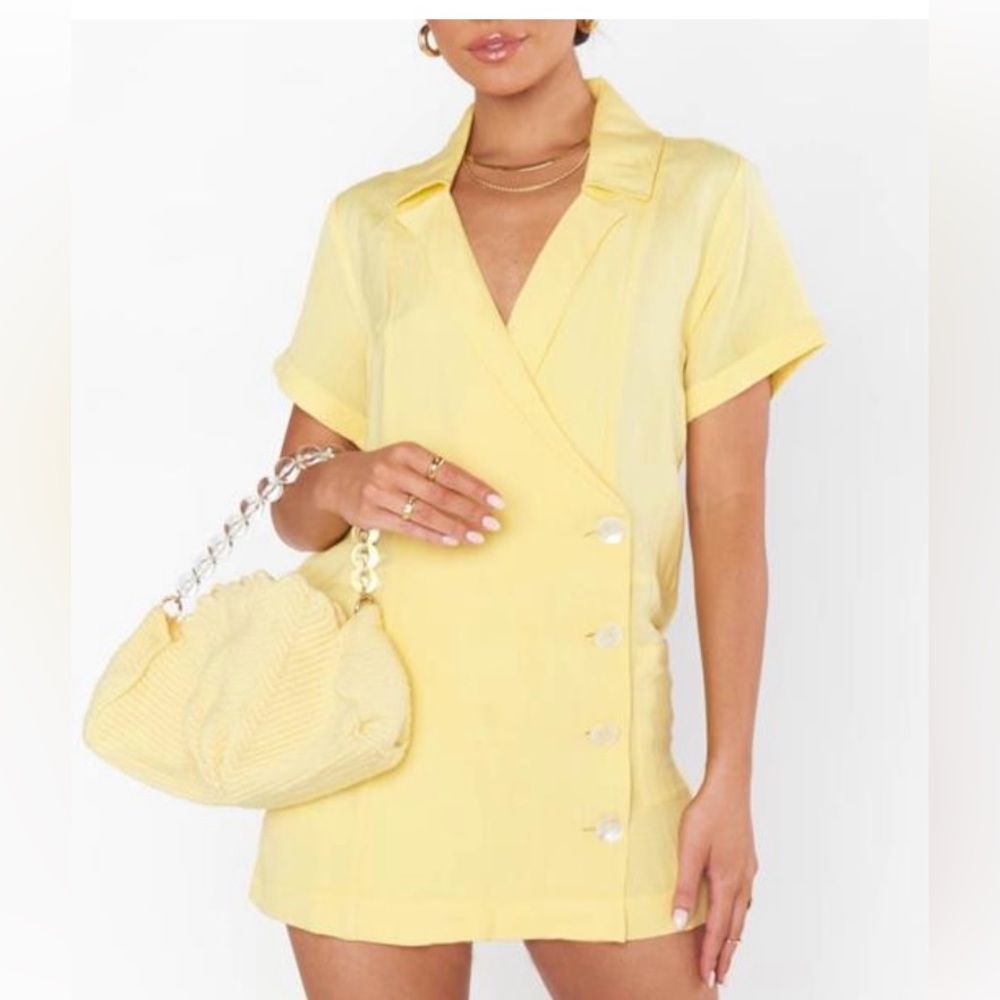 NWT SHOW ME YOUR MUMU
BICOASTAL BLAZER ROMPER